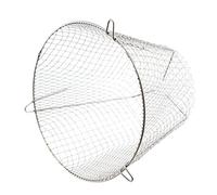 SPARES2GO Universal Stainless Steel Terminal Guard Round Boiler Flue Cage (11.5'' / 295mm K6)