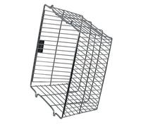 SPARES2GO Universal Zinc Terminal Guard Square Boiler Flue Cage (11 x 10 x 5)