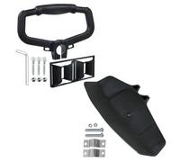 Spares2Go Universal Strimmer Grip Handle + Blade Guard Brushcutter Trimmer Pole Shaft Kit (24mm, 26mm, 28mm)