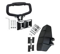 Spares2Go Universal Strimmer Grip Handle + Blade Guard Brushcutter Trimmer Pole Shaft Reducer Kit (24mm, 26mm, 28mm)