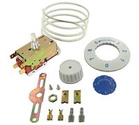 SPARES2GO Universal Temperature Thermostat for Fridge Freezers (Type VC1)