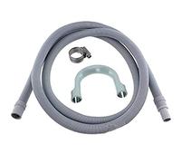 SPARES2GO Universal Washing Machine and Dishwasher Drain Hose Extension Pipe Kit (2.5M, 19mm / 22mm)
