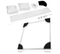 SPARES2GO Universal Washing Machine Tumble Dryer Stacking Kit Heavy Duty 54-64cm Reinforced Ratchet Straps Secure Mounting Brackets Anti-Vibration