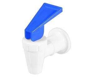 SPARES2GO Universal Water Dispenser Tap Spigot Cooler Bottle Lever Faucet Spout (Blue/Cold, 15mm Internal Thread)
