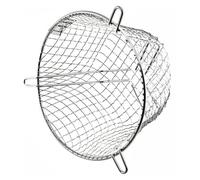 Universal Zinc-Coated Boiler Terminal Guard Cage - Round, 7in Rear / 5in Front, 4in Deep - Exterior Guard for Condensing Boilers