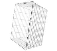 SPARES2GO Universal Zinc Coated Terminal Guard Square Boiler Flue Cage (18'' x 18'' x 7'')
