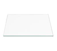 SPARES2GO Upper Middle Glass Shelf for Beko Fridge Freezer (400mm x 290mm)