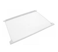 Spares2Go Upper Middle Glass Shelf For Teka Fridge With Front Back Trims
