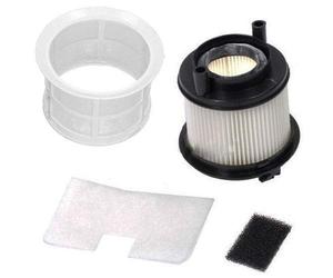 SPARES2GO Vacuum Filter Kit + Bulkhead compatible with Hoover U62 Pre Motor Exhaust SP TSP Smart Spirit Blaze