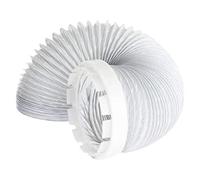Spares2Go Vent Hose & Adaptor Kit For Creda Tumble Dryer (2 Metres, 4" Fitting)