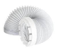 SPARES2GO Vent Hose & Adaptor Kit For Indesit Tumble Dryer (2 Metres, 4'' Fitting)