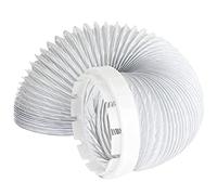 SPARES2GO Vent Hose & Adaptor Kit for Hotpoint Tumble Dryer (2 Metres, 4'' Fitting)