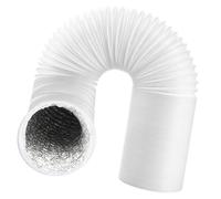SPARES2GO Vent Hose Extension Pipe for Electriq Portable Air Conditioner Heat Insulated AC Duct (6m, 5" / 125mm)