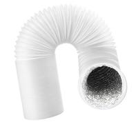 SPARES2GO Vent Hose Extension Pipe for Midea Portable Air Conditioner Heat Insulated PVC Aluminium Duct (6m, 5", 125mm)
