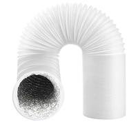SPARES2GO Vent Hose for Meaco Air Con PVC Aluminium Foil Insulated Portable Air Conditioner Duct Outlet Pipe (5" x 6m)