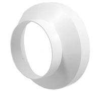 Spares2Go Vent Hose Reducer Adaptor Duct Pipe Connector Ring (4" / 100mm - 6" / 152mm)