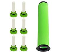 SPARES2GO Washable Dirt Bin Stick Filter + Fresheners for Gtech AirRam Mk2 K9 Cordless Vacuum Cleaner