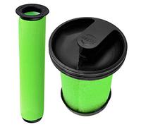 SPARES2GO Washable Foam Filter Kit compatible with GTech System - AirRam K9 MK2 + Multi MK2 Cordless Vacuum Cleaners