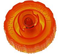 SPARES2GO Water Bottle Lid Compatible with Dimplex Optimyst Electric Fire Heater Container Cap Orange