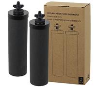 SPARES2GO Water Filter Element fits Berkey BB9 Gravity Purification Systems | Pack of 2 Cartridge Filters