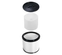 SPARES2GO Wet & Dry Cartridge Filter + Foam Sleeve compatible with Lidl Parkside 20L 30L Canister Vacuum Cleaner