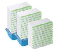 SPARES2GO Wet Mop Cloths Refills with Scrub Strip for Flash Speed Mop Multi-Surface Antibacterial Floor Refill Disposable Wipes (90 Pack)