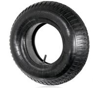 SPARES2GO Wheelbarrow Wheel Inner Tube + 16" Barrow Tyre 4.00 - 8 4.80-8 Rubber Innertube