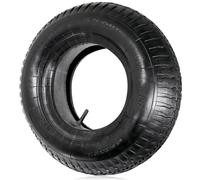 SPARES2GO Wheelbarrow Wheel Tyre and Inner Tube (4.00-8 4.80-8, 35PSi) 16" / 9 inch