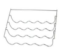 Spares2go Wine Bottle Rack Shelf Insert for SMEG Fridge (457 x 290 x 70mm)