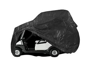 SPARES2GO XL Waterproof Electric Golf Buggy/Car Roof Cover (with drawstring)