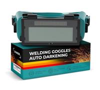 SPARGOS Welding Goggles, Auto Darkening LCD Solar Flip Up