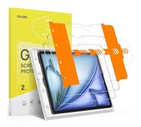 SPARIN 2 Pack Screen Protector for iPad Air 11 Inch M3 2025/M2 2024 (7th/6th Generation), Tempered Glass Film with Easy Installation Tray, Bubble Free, 9H Hardness, Case Friendly