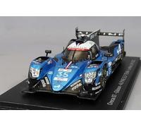 Spark 1/43 Oreca 07 Gibson Alpine Elf Team 2023 Le Mans 24H #35 A. Negrao/O. Caldwell/M. Rojas Blue Realistic Model Car Sculpture