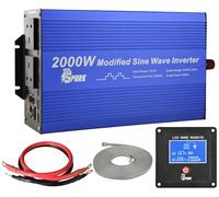 Spark 2000 watt Modified sine wave power inverter 12v 4000W peak microwave kettle