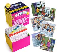 Spark Cards Sequence Cards for Storytelling and Picture Interpretation Speech Therapy Game, Special Education Materials, Sentence Building, Problem Solving, Improve Language Skills Box #2