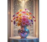 Spark Daisy Jigsaw Puzzles for Adults 700 Piece, jigsaw puzzle 700 Pieces for adults Challenging Game, Family puzzles Game Home Decoration Gifts