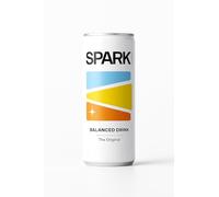 Spark Drinks - Balanced Drink for Clean Energy & Focus - Low Sugar, Vegan, B-Vitamins & Magnesium - 24 x 250ml