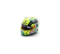 Spark F1 McLaren Team, Official Merchandise, Bell Helmets Models, Lando Norris, 1/5 Scale Mini Helmet, Special Edition Silverstone, 2024