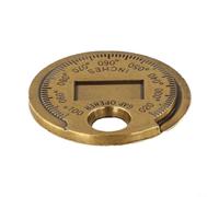Spark Gap Gauge Tool 0.6-2.4mm Nickel Alloy(gold)