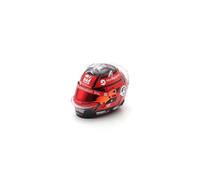 Spark Haas F1 Team, Official 2025 Model Collection, Esteban Ocon 1/5 Scale Mini Racing Helmet With Display Box