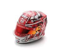 Spark Haas F1 Team, Official Model Collection 2025, Japanese GP Esteban Ocon Drivers Mini Helmet, 1/5 Scale, With Display Box