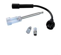 Spark Ignition Diagnostic Tester, Nickel Alloy Rod, High Voltage Copper PVC Wire and Bright Indicator Bulb for Accurate Vehicle Ignition System Checks