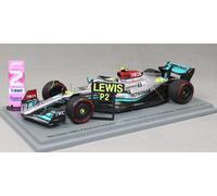 F1 Lewis Hamilton 1:43 2022 Brazilian GP Mercedes by Spark Model RaceCar
