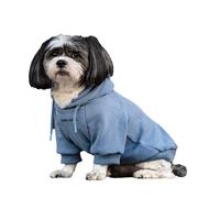 Spark Paws Dog Hoodie - Premium Quality, Buttery Soft, Superior Comfort and Fit, Calming Fleece Interior, Suitable for All Breeds - Slate Blue, M