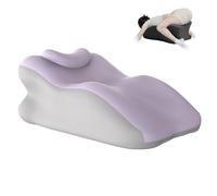 Spark Pillow, 2025 Upgraded The Spark Pillow, Couples , Ergonomic Rebound Memory Foam Wedge Cushion 27° Angle for Perfect Positioning, Waist Support (Purple)