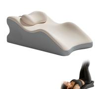 Spark Pillow for Couples, 27 Degree Angle Pillows Perfect Positioning for G, Butt Cushion Couples Pillow, Removable, Machine Washable Protective Cover, Ergonomic Support for All Postures(White)