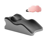 Spark Pillow, The Spark Pillow by Vitaxe, 27 Degree Couples Pillows with Enhanced Comfort, Intimacy Pillows Ergonomic Memory Foam Cushion with Removable Easy to Clean for Any Posture (Black)