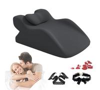 Spark Pillow, The Spark Pillow for Couples, 27 Degree Wedge Couples Posture Pillows,Ergonomic Memory Foam Butt Cushion, Comfort & Support During Intimacy (K)
