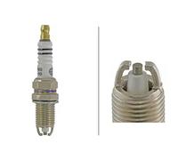 Spark plug 2 - Earthed Electrode 8EH 188 704-091 HELLA for RENAULT PEUGEOT DACIA
