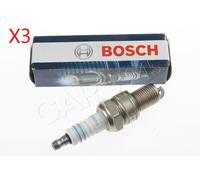 Spark Plug 3x BOSCH Fits ABARTH ALFA ROMEO ALPINE ASTON MARTIN 55-19 0242240592
